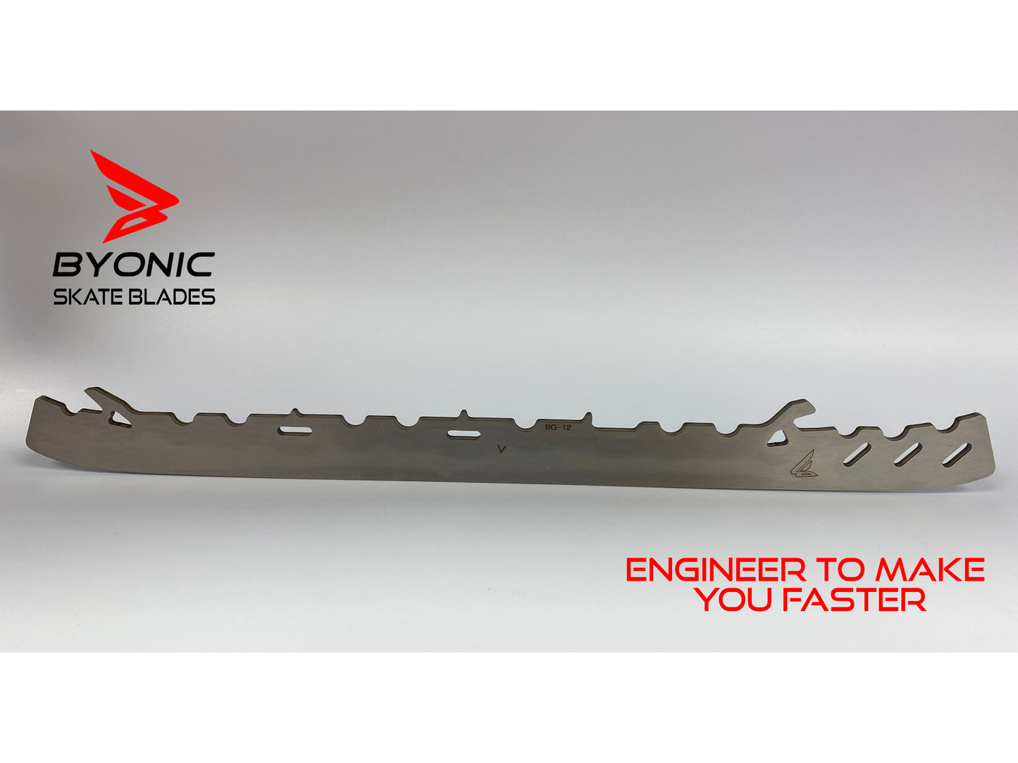 BYONIC Pro Vertexx Edge Brushed 3MM Goalie Blades