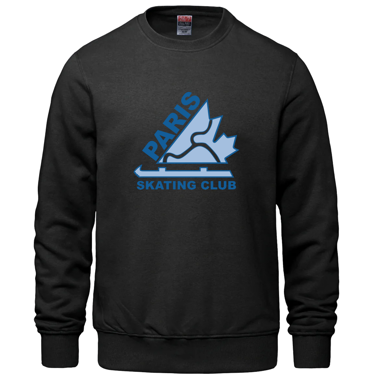 Paris Figure Skating Club C/S Crew Pullover Youth Sweatshirt