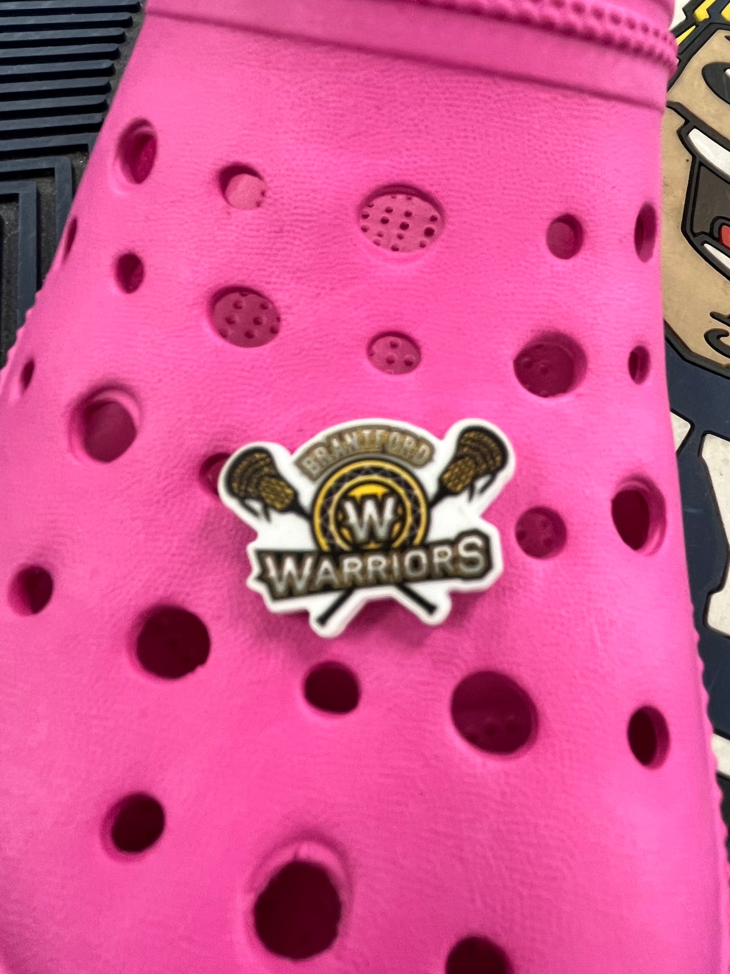 Warriors Croc Charm