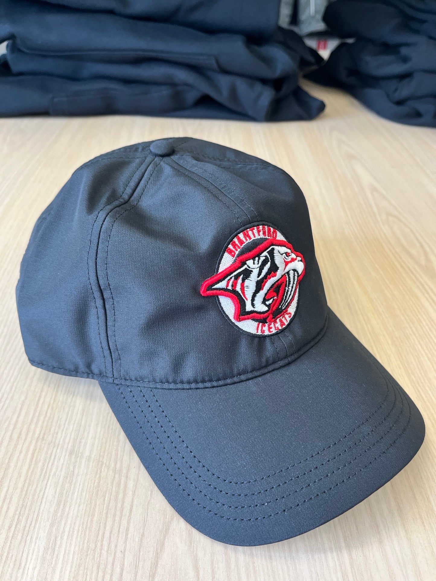 Icecats Black Adjustable Hat