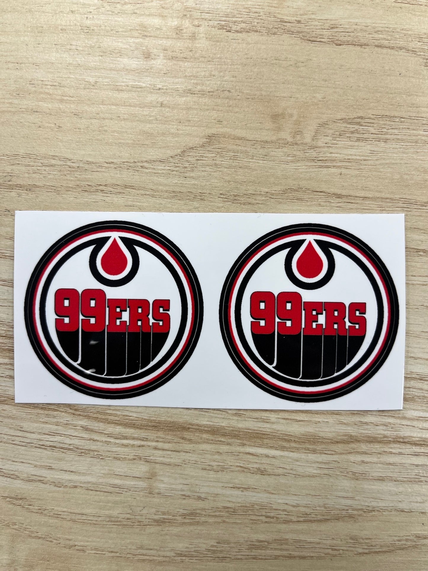 Brantford 99ers Helmet Sticker