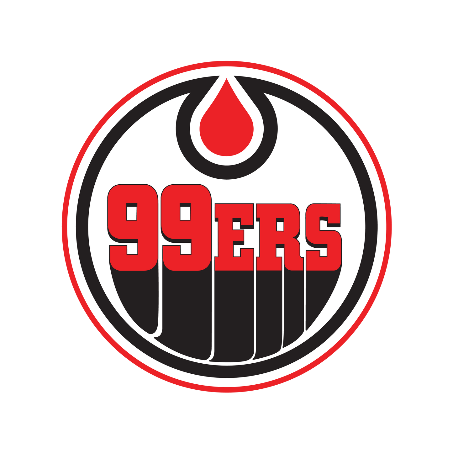 Brantford 99ers Car Decal
