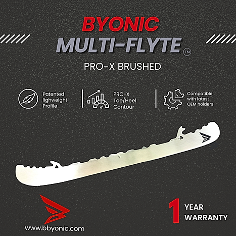 BYONIC Multi-Flyte PRO X Brushed Blades