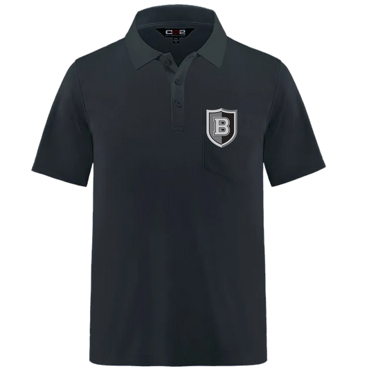 C/S Ace Battalion Black Polo Mens