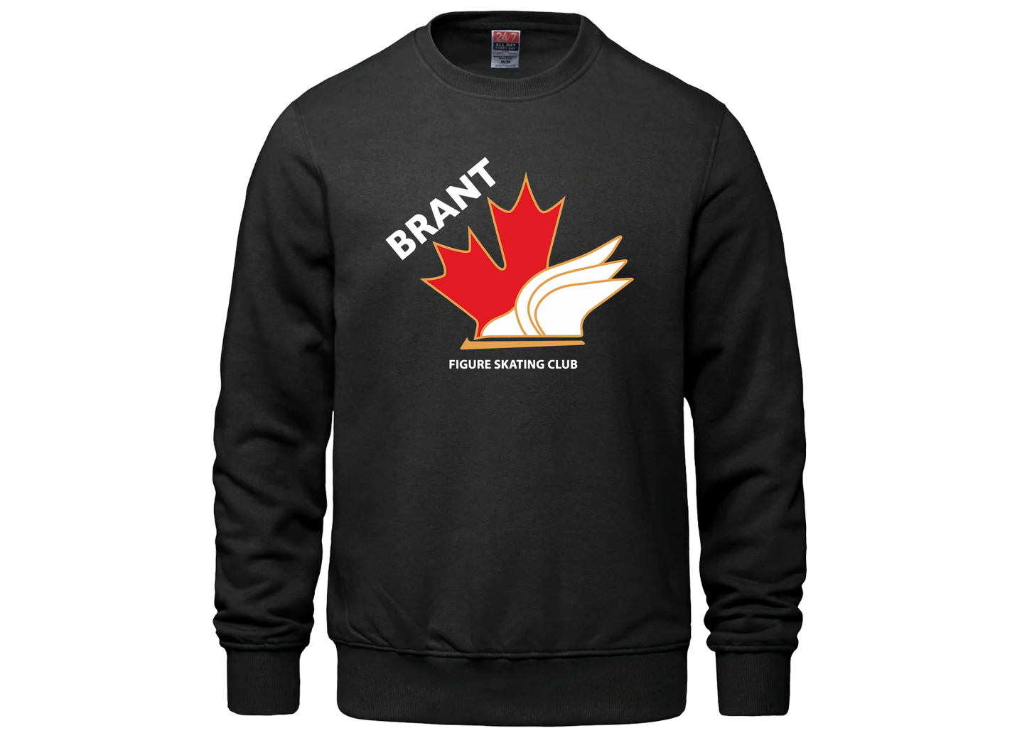 Brant Figure Skating Club C/S Crew Pullover Youth Sweatshirt