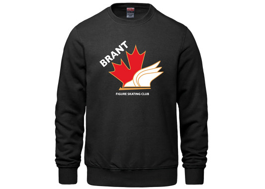 Brant Figure Skating Club C/S Crew Pullover Youth Sweatshirt