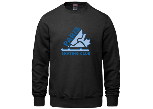 Paris Figure Skating Club C/S Crew Pullover Youth Sweatshirt