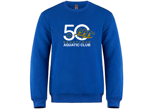 Brant Aquatic Club C/S Crew Pullover Youth Sweatshirt