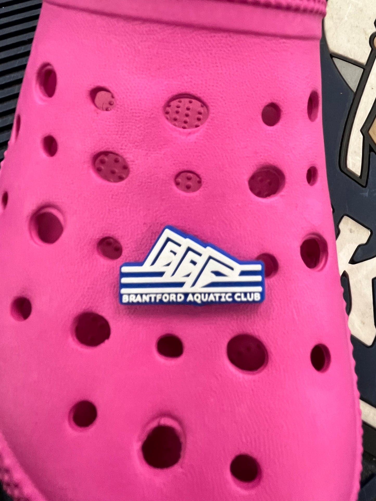 Brant Aquatic Club Croc Charm