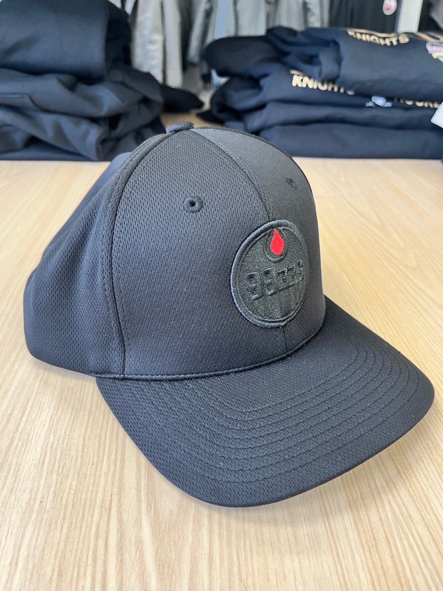 99ers Blackout Red Oil Drop Hat