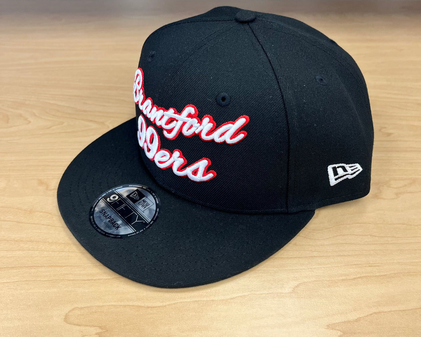 New Era 950 99ers Script Snapback Black Hat