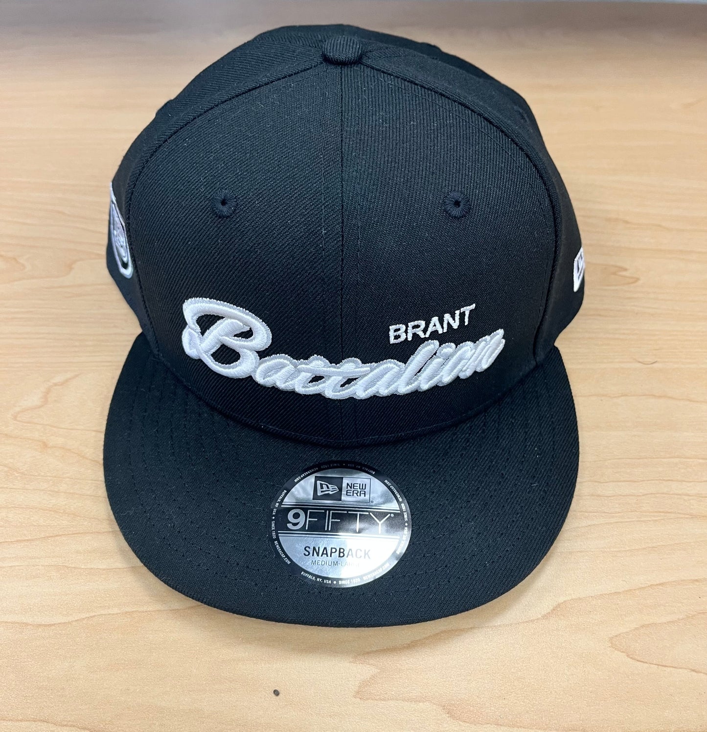 New Era 950 Battalion Script Snapback Black Hat