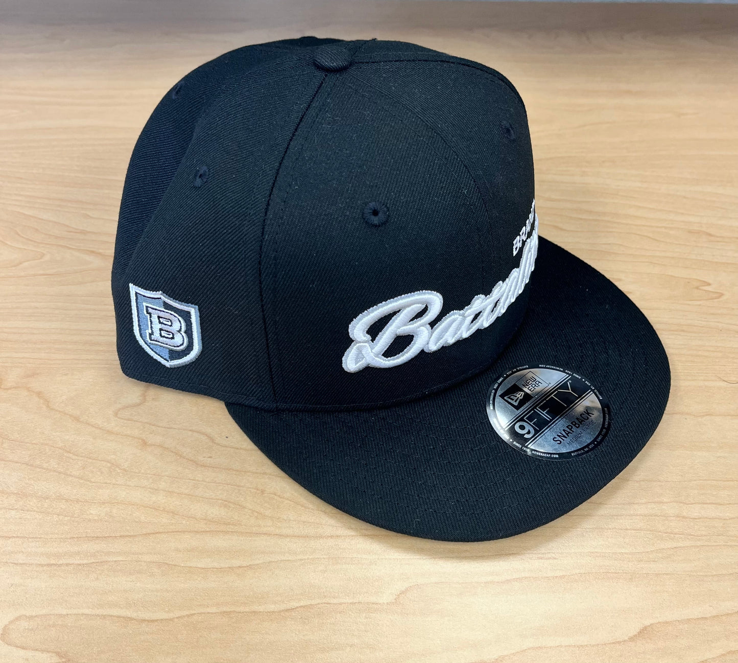 New Era 950 Battalion Script Snapback Black Hat