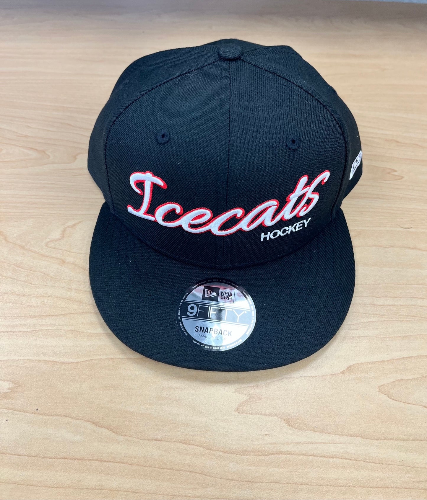 New Era 950 Icecats Script Snapback Black Hat