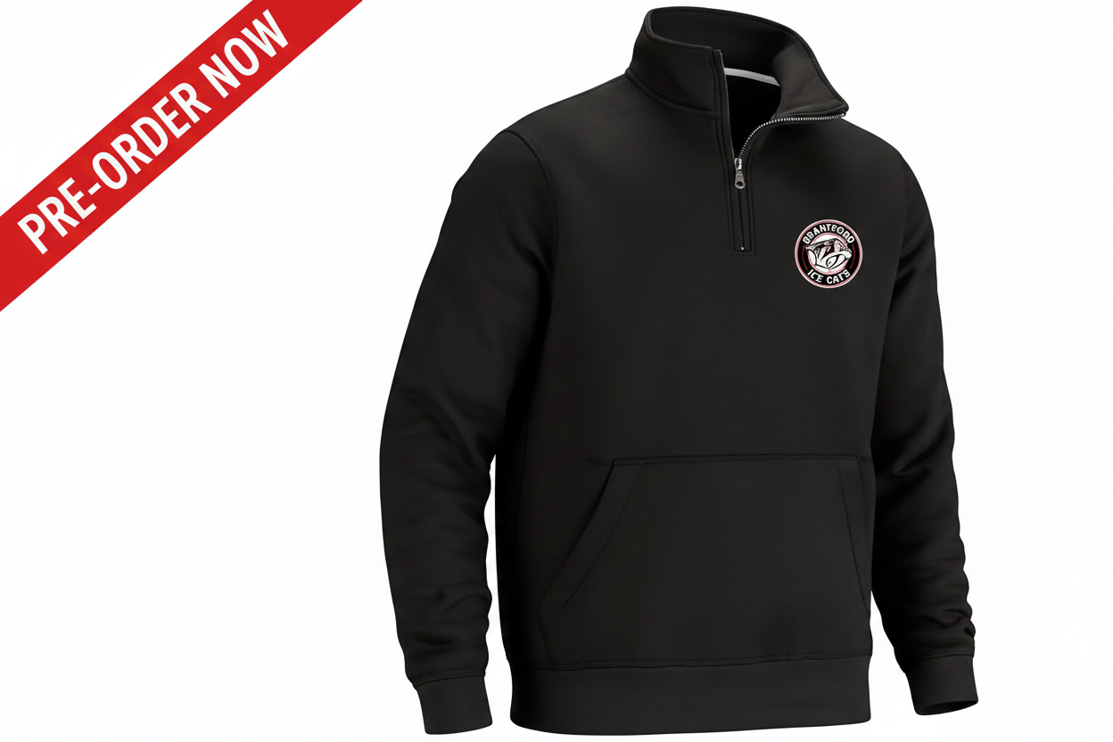 C/S Fairmount IceCats 1/4 Zip Adult Black