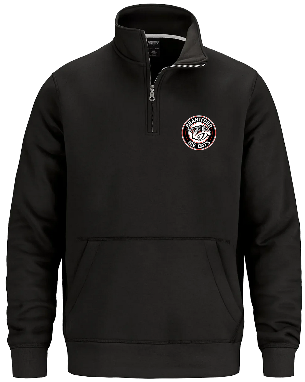 C/S Fairmount IceCats 1/4 Zip Adult Black
