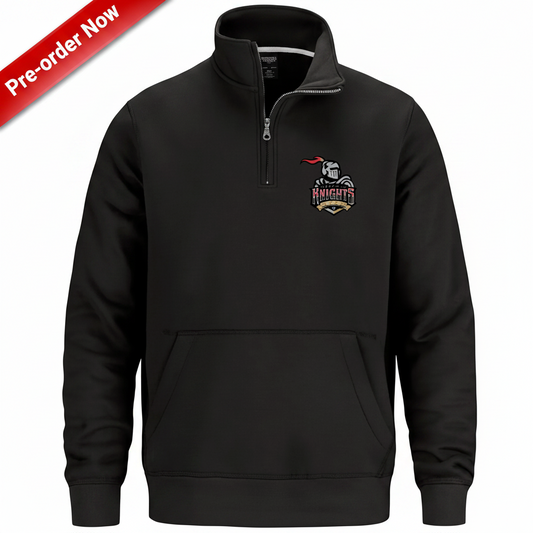 C/S Fairmount Norfolk Knights 1/4 Zip Adult Black