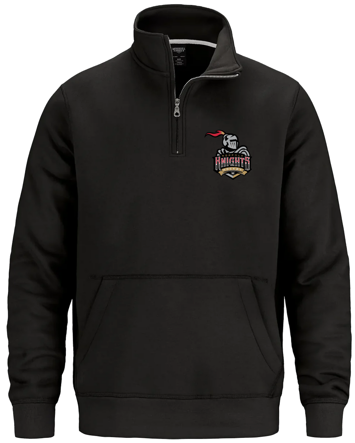 C/S Fairmount Norfolk Knights 1/4 Zip Adult Black