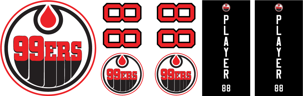 99ers Player Sticker Kit