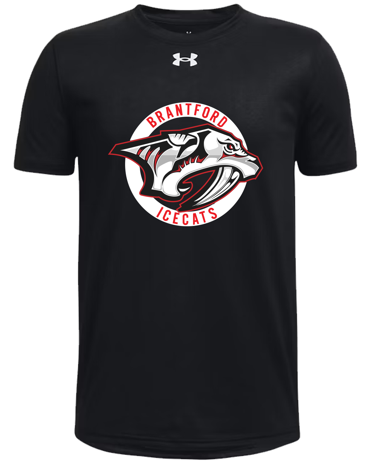 Under Armour Icecats Youth T-Shirt Black
