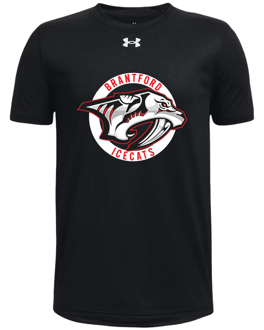 Under Armour Icecats Mens T-Shirt Black