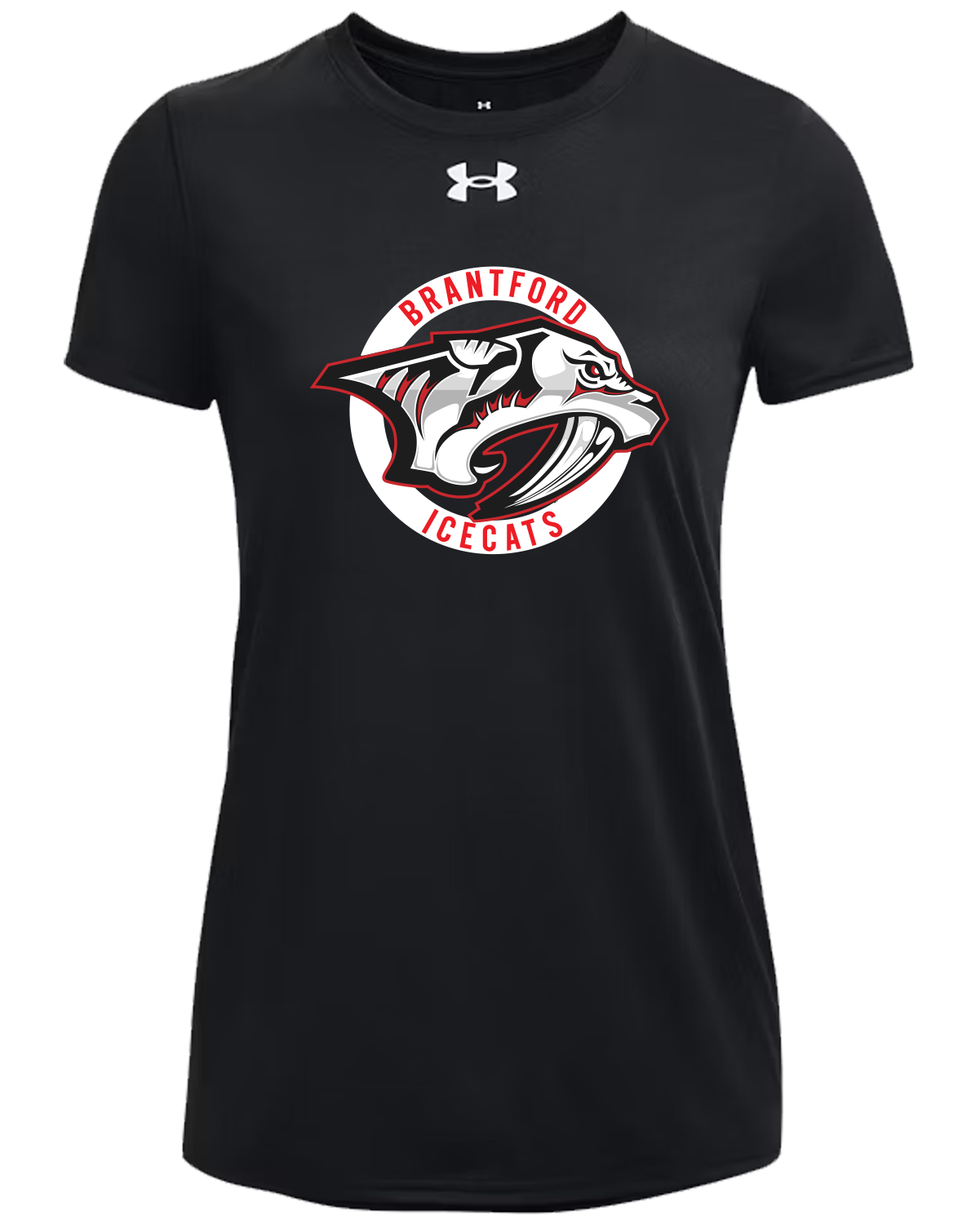 Under Armour Icecats Womens T-Shirt Black