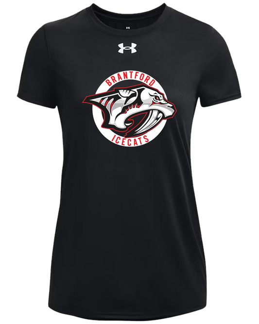 Under Armour Icecats Womens T-Shirt Black