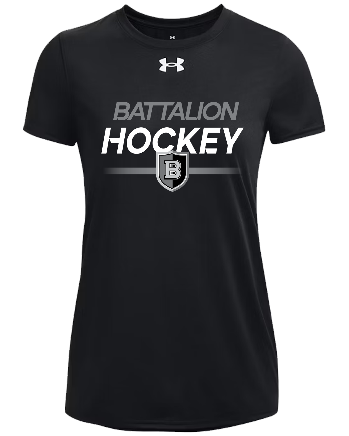 Under Armour Battalion Womens T-Shirt Black