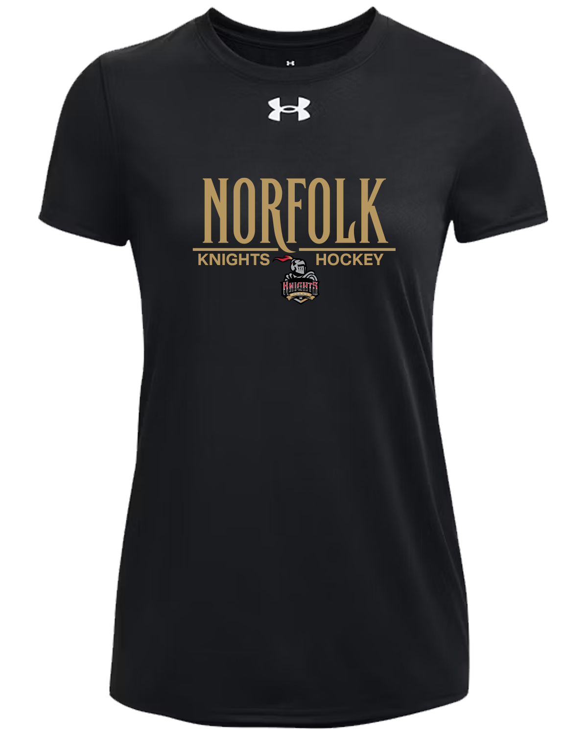 Under Armour Knights Womens T-Shirt Black