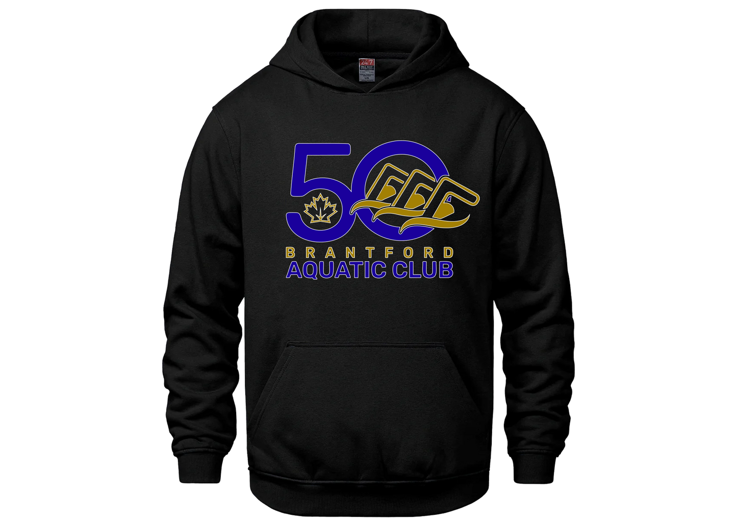 Brant Aquatic Club C/S Vault Hoodie Youth